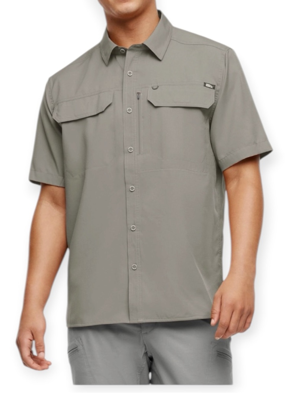 Eddie Bauer Woven Tech Shirt